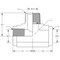 World Wide Fittings Female Pipe to Female Pipe to Male Pipe Branch Tee F3609X12X12X12 - alternate 2